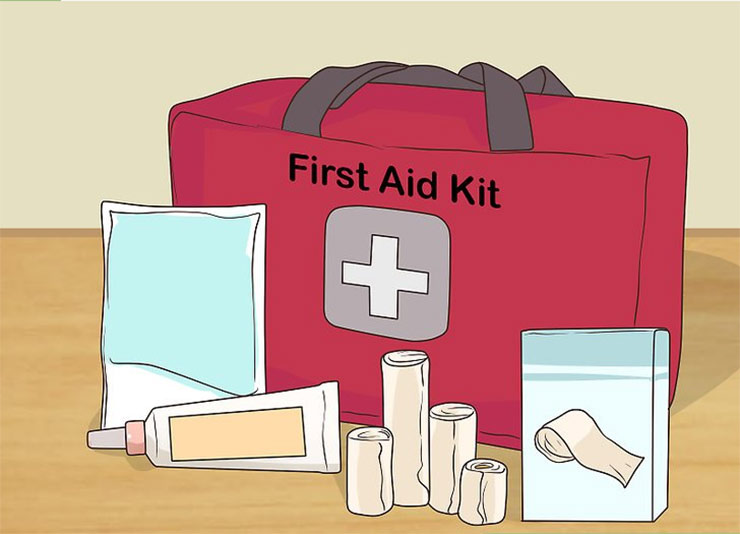 Pack a first-aid kit